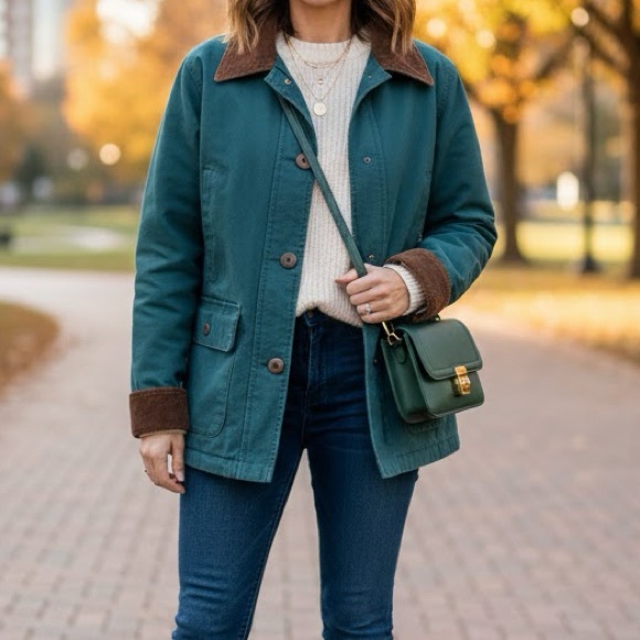 L.L. Bean Jackets & Blazers - Vintage L.L. Bean Barn Coat